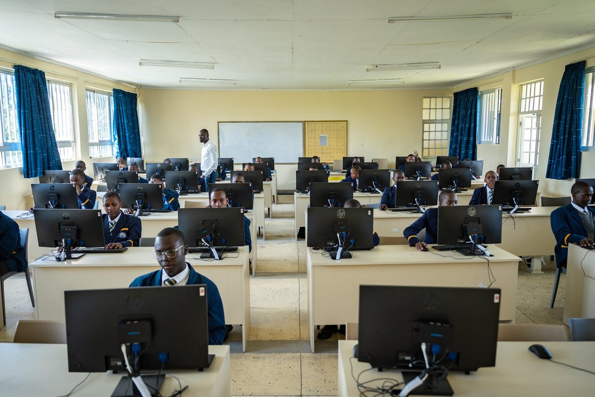 A computer lab